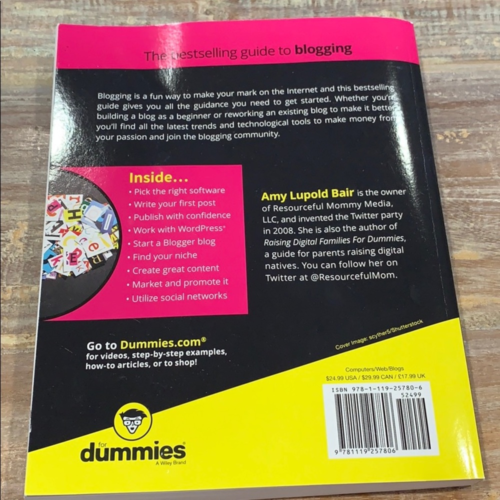 Blogging for dummies Book - Picture 2 of 7